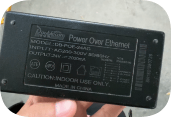 *Brand NEW*Doublecom PoE Power Injector Module DC 24V 2000mA RJ45 Port DB-POE-24AG Power Supply